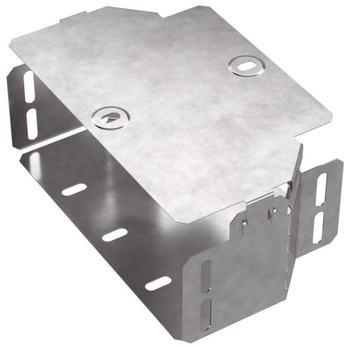 Переходник симметричный для лотка с крышкой Промрукав Стандарт 200х150х80 фото Переходник симметричный для лотка с крышкой Промрукав Стандарт 200х150х80 картинка